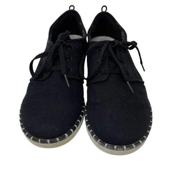 Cloudsteppers by Clark’s Glow Lace Sneakers Women’s Size 8 Black Canvas Comfort - Picture 2 of 10